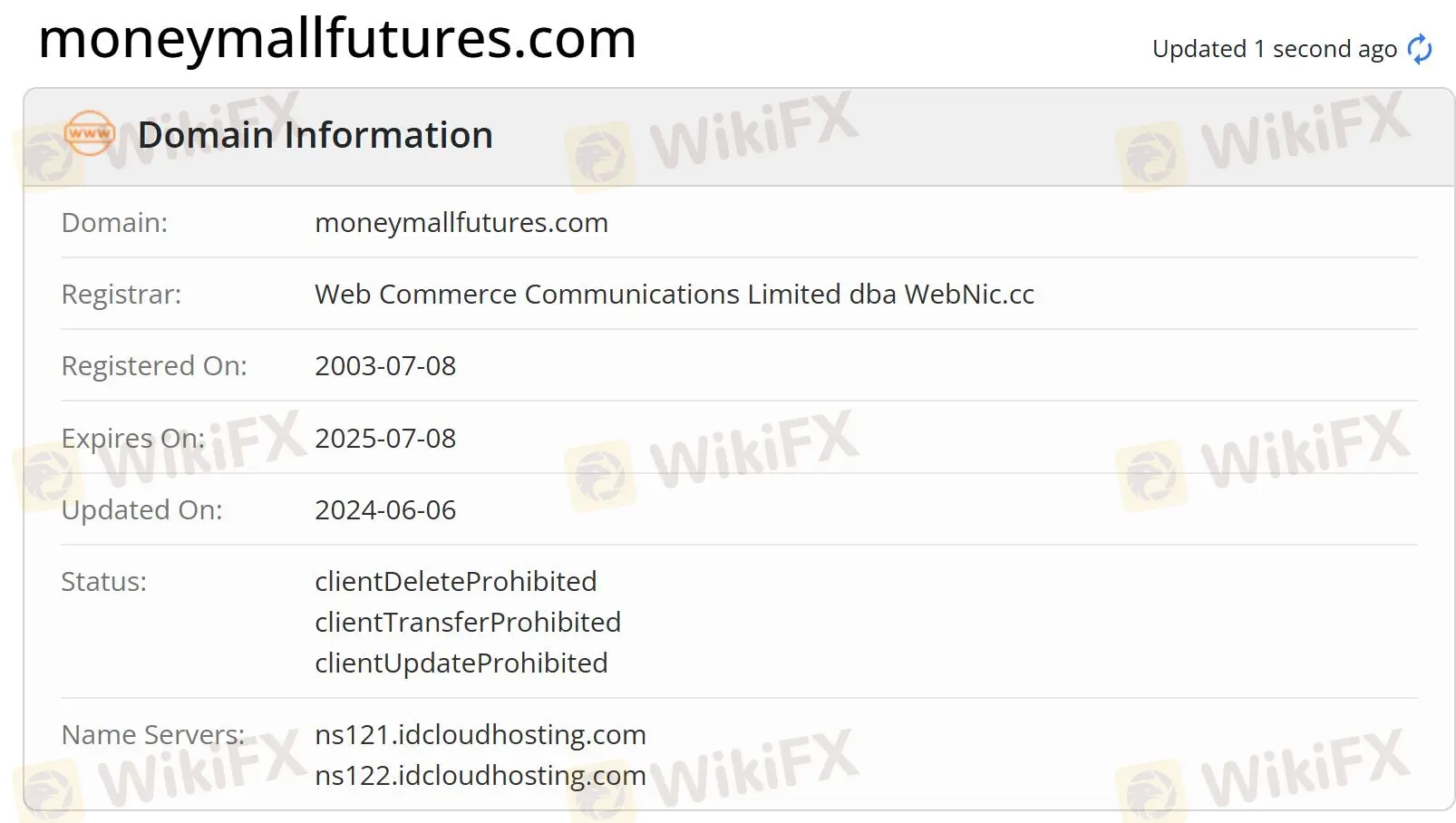 Domain information