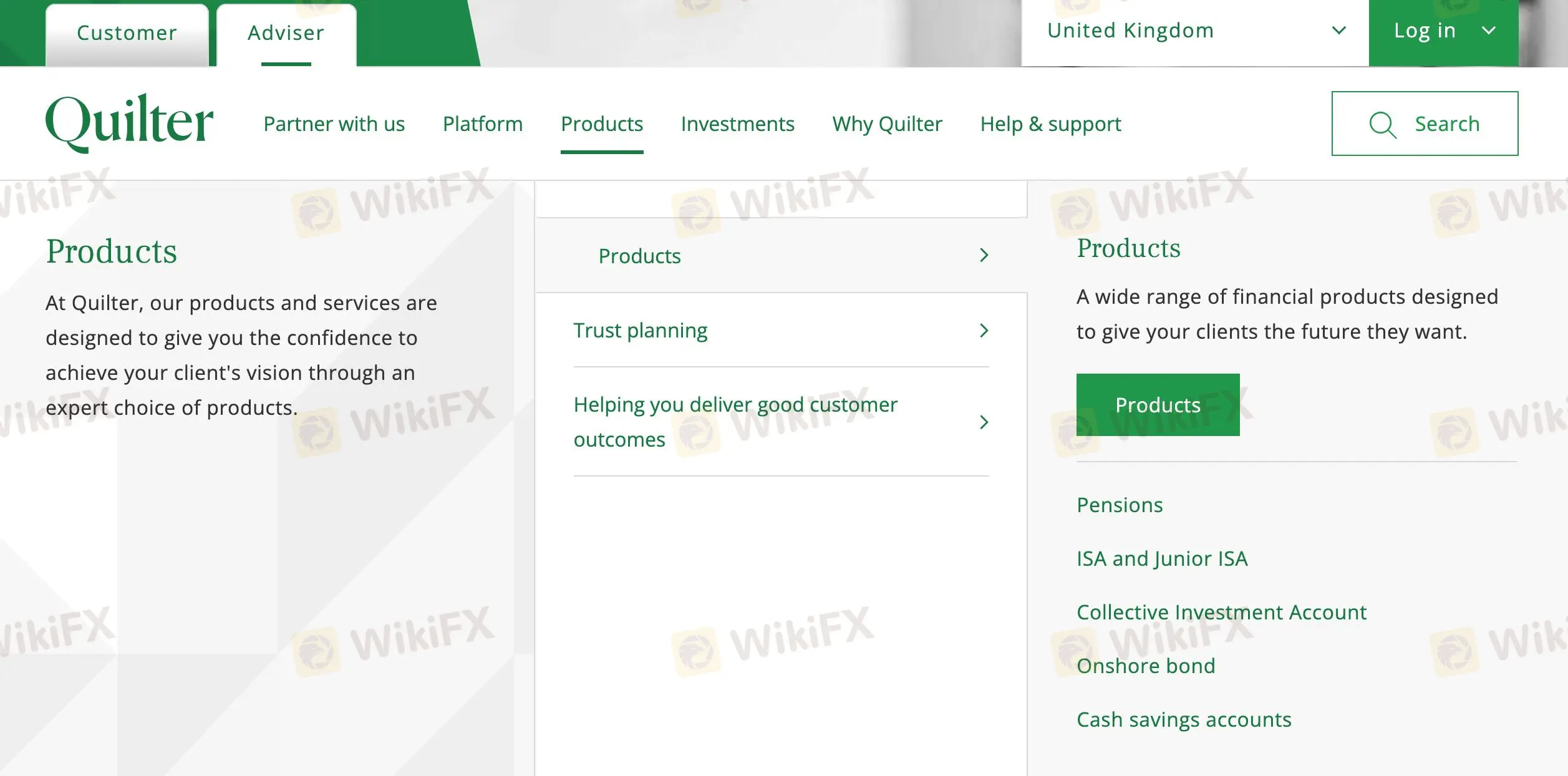 Produkte & Dienstleistungen Produkte & Dienstleistungen