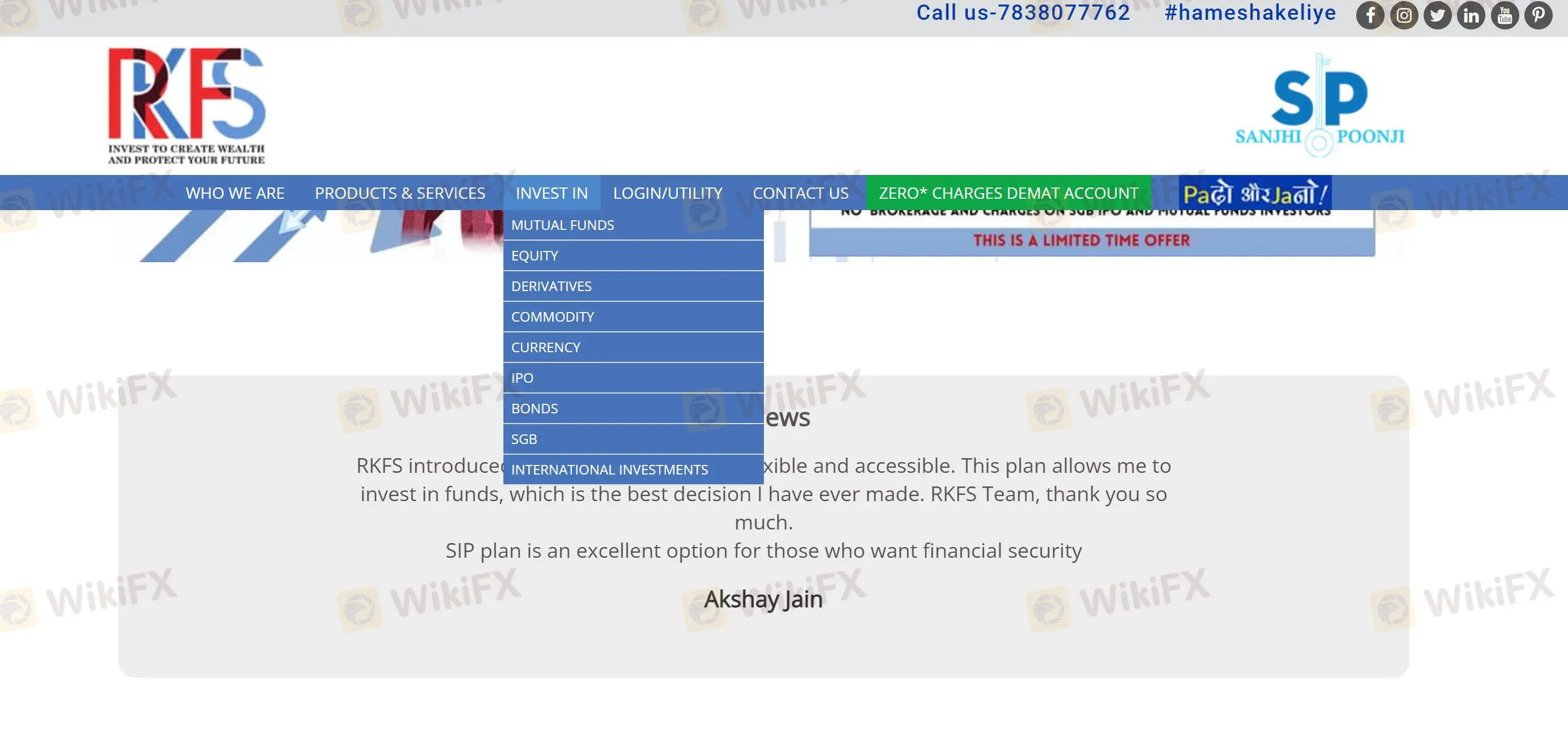 What products and services does RKFS have?