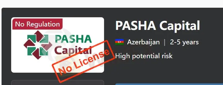 É PASHA Capital Legítimo