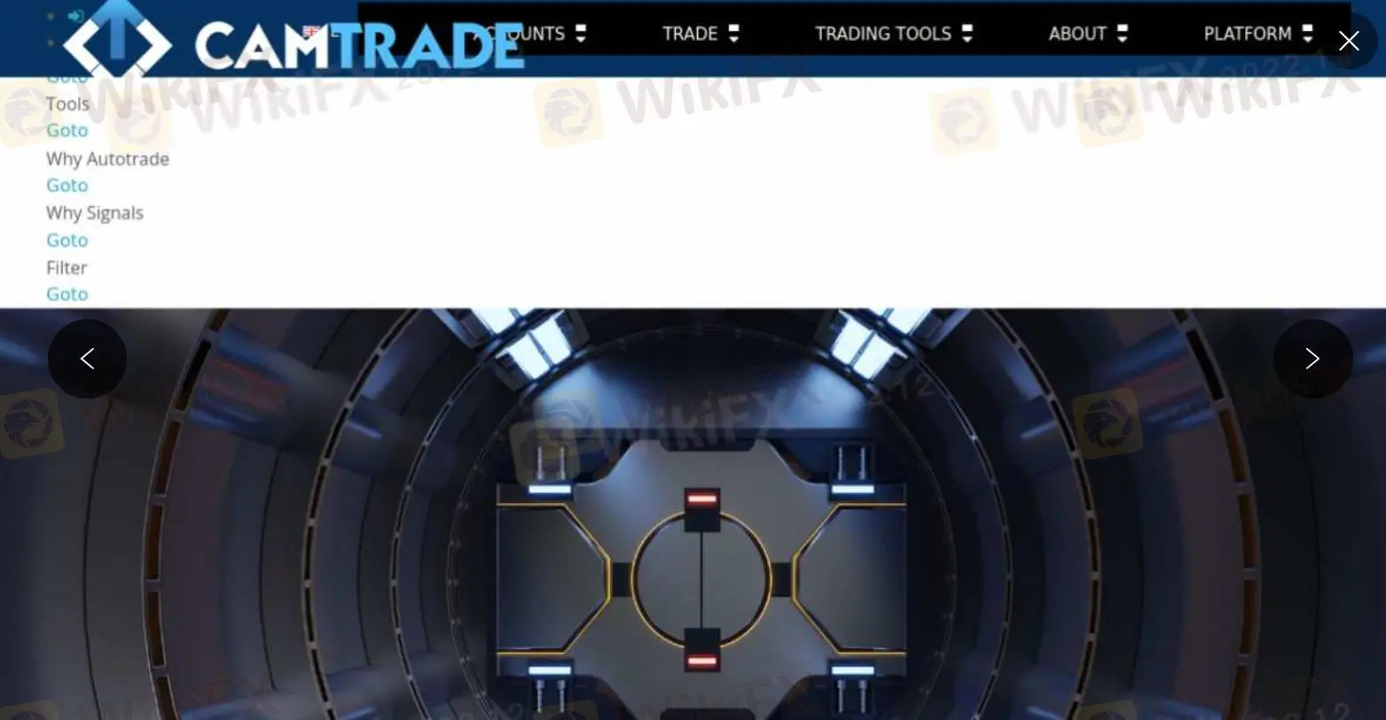 Informations sur CAMTRADE Informations sur CAMTRADE