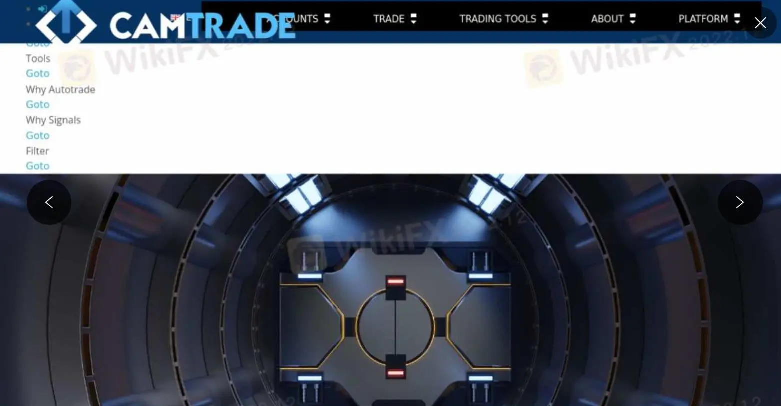 Informations sur CAMTRADE