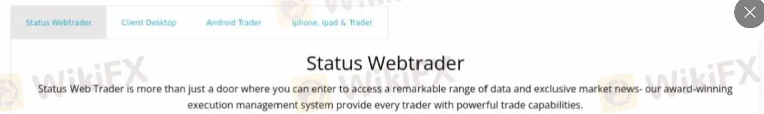 Plateforme de trading Plateforme de trading