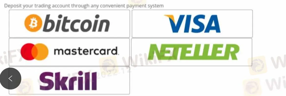 Dépôt et retrait Dépôt et retrait