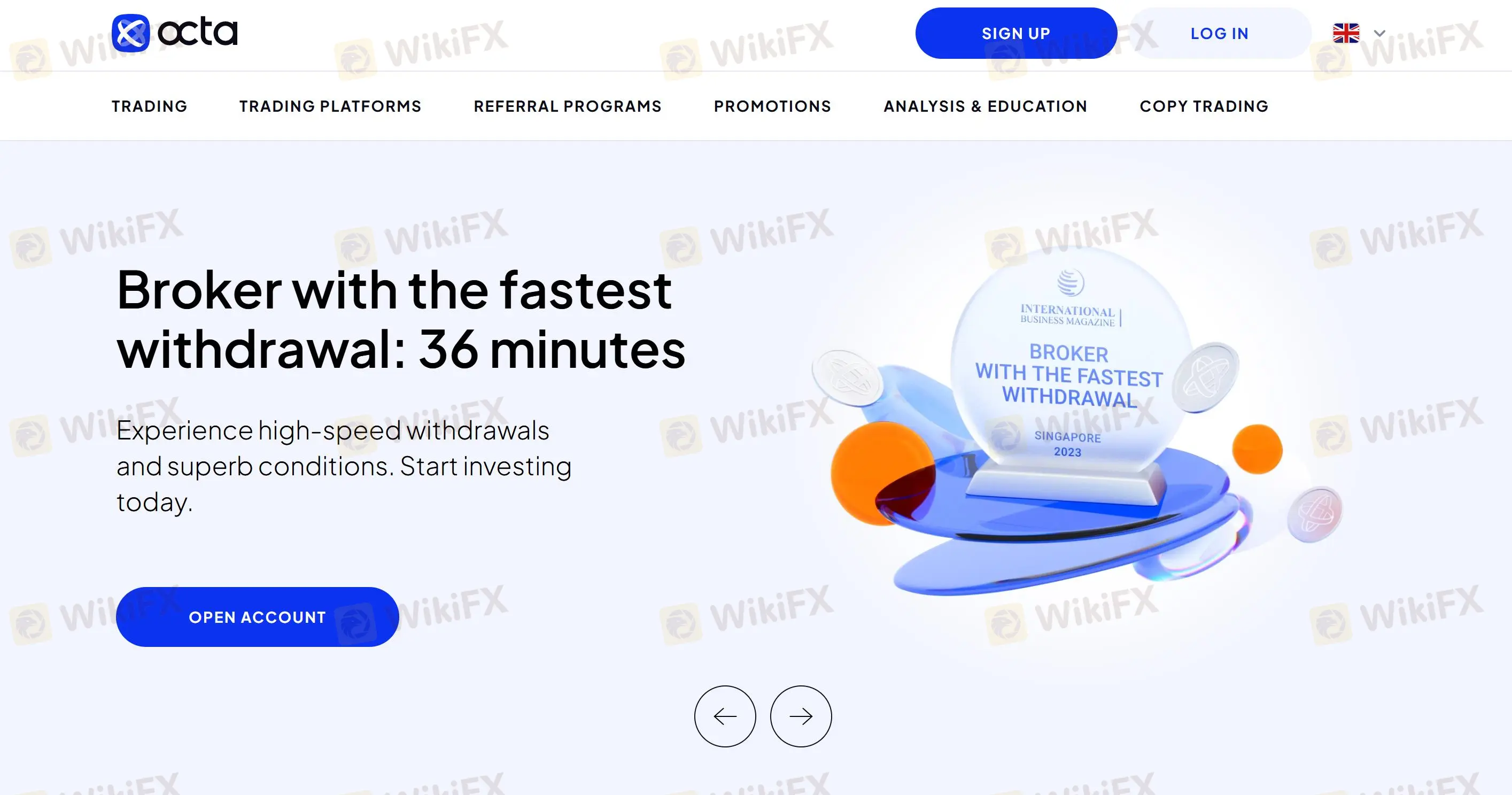 OCTAFX Information