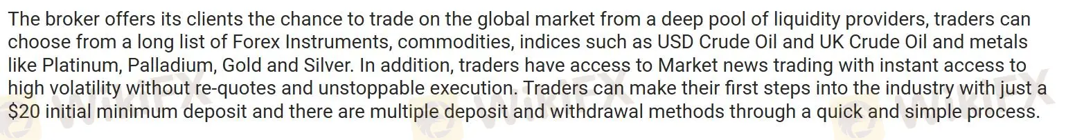 Deposit and Withdrawal Deposit and Withdrawal