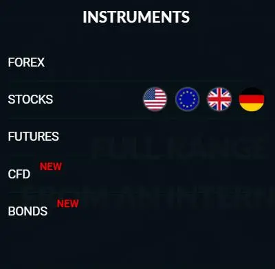 ¿Qué puedo operar en Just2Trade?
