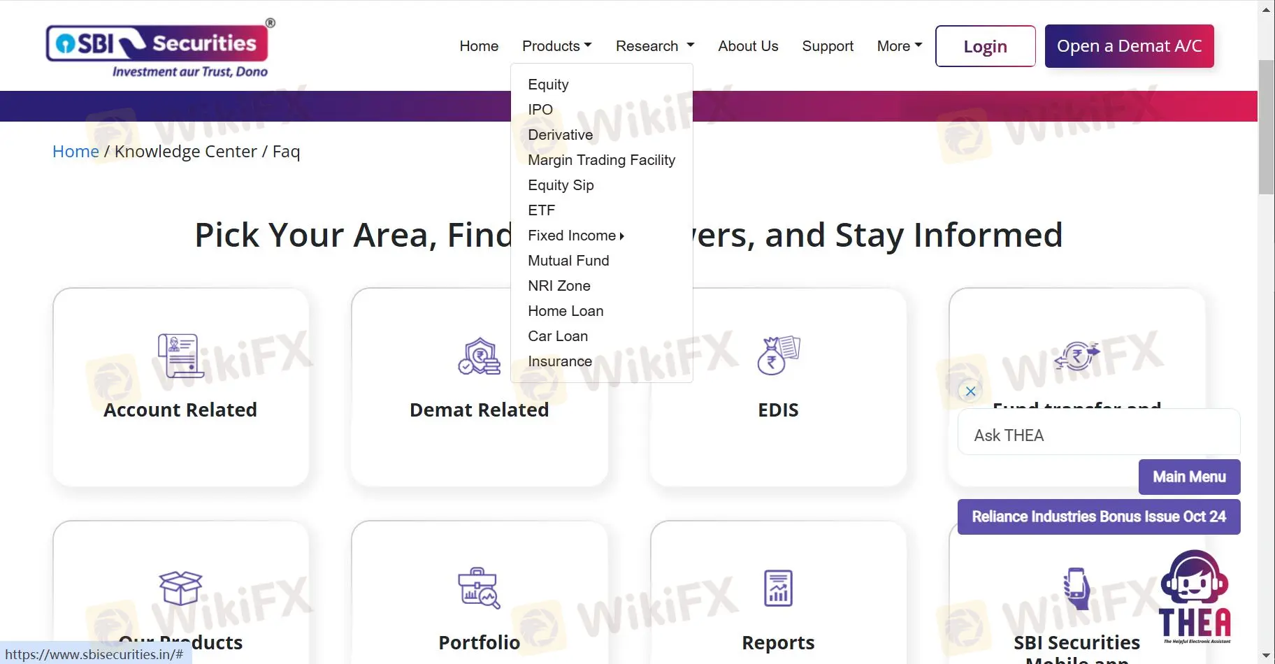 Apa yang Bisa Saya Perdagangkan di SBI Securities