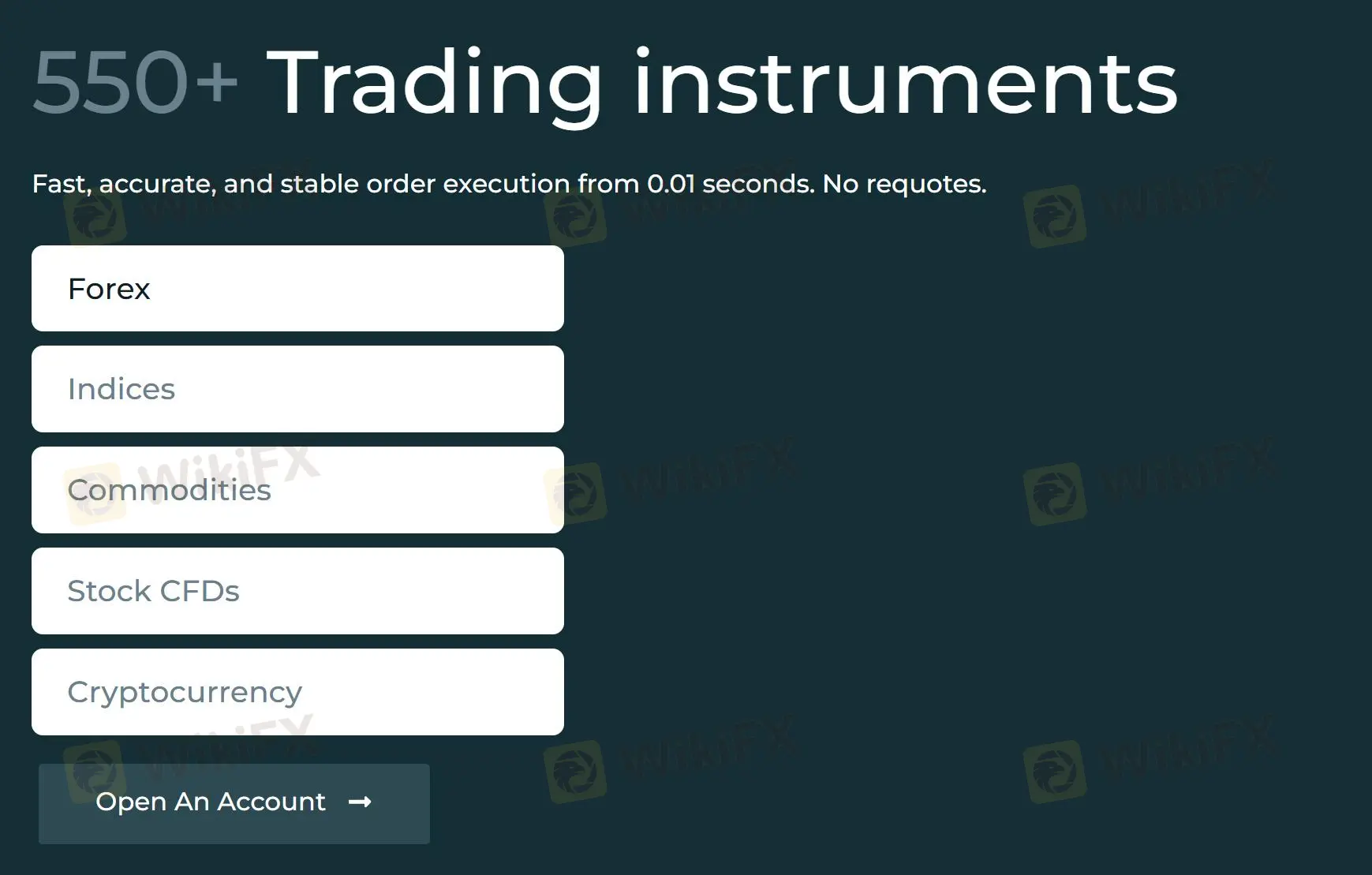 Que puis-je négocier sur NOKTRADE?