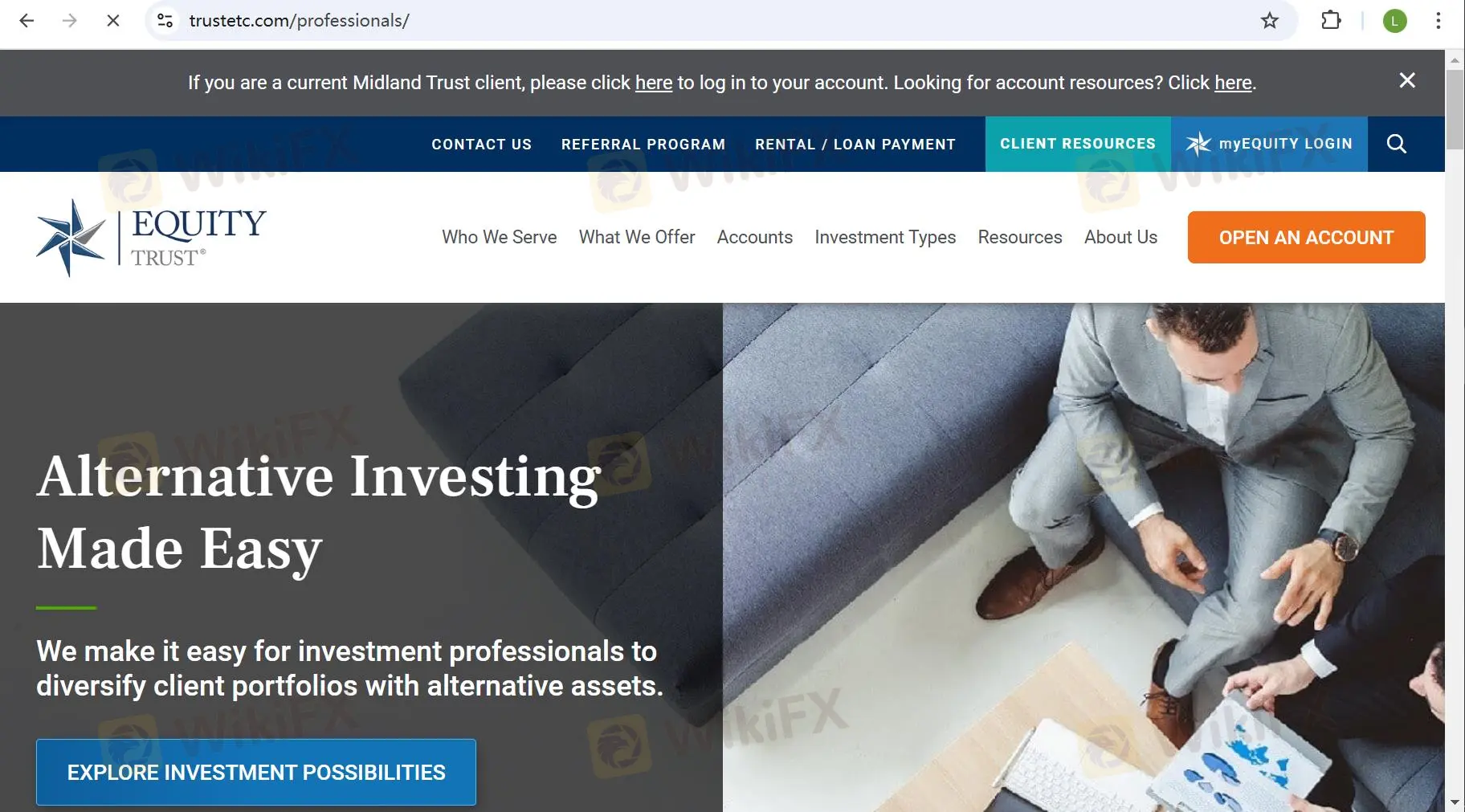 Equity Trust Review Summary Equity Trust Review Summary