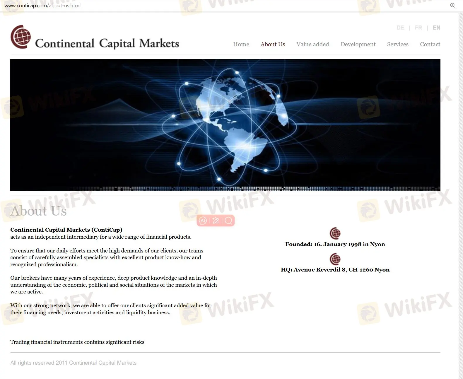 ContiCap 정보 ContiCap 정보