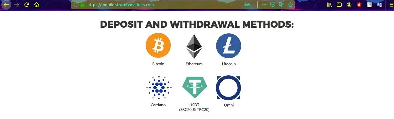 Deposit and Withdrawal Deposit and Withdrawal
