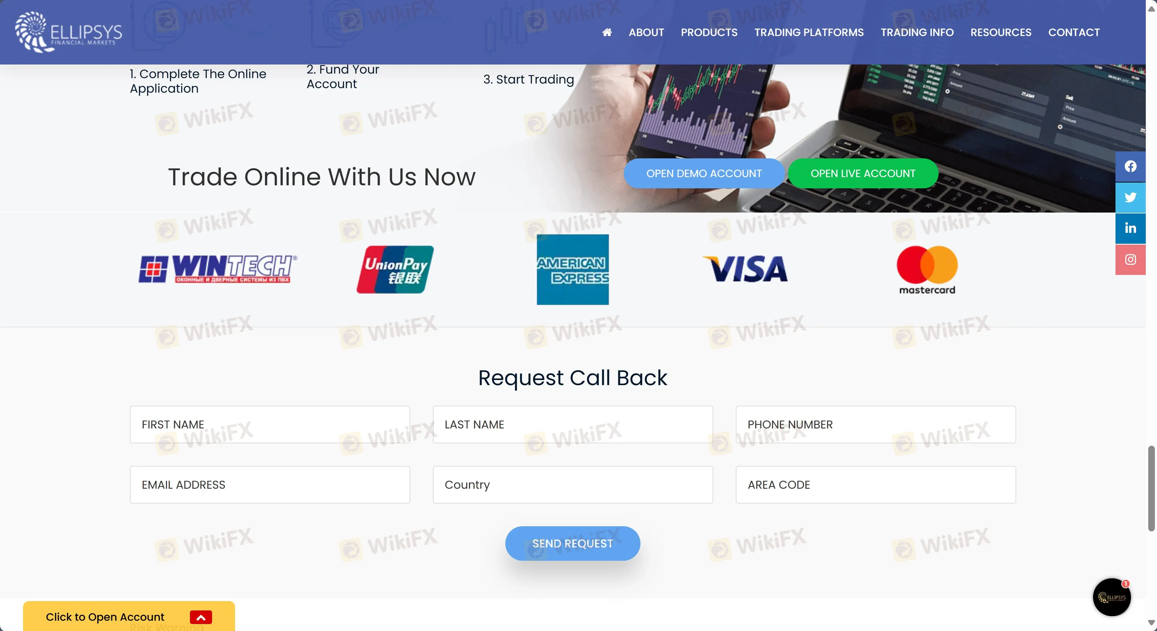 Deposit and Withdrawal