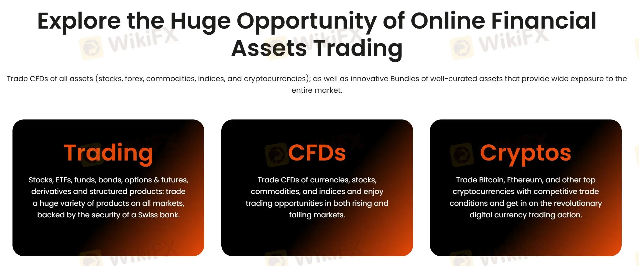 What Can I Trade on Omega Capital Markets?