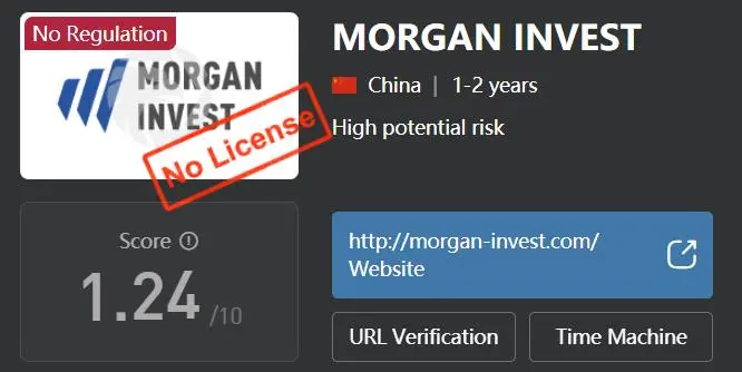 MORGAN INVEST是否合法？