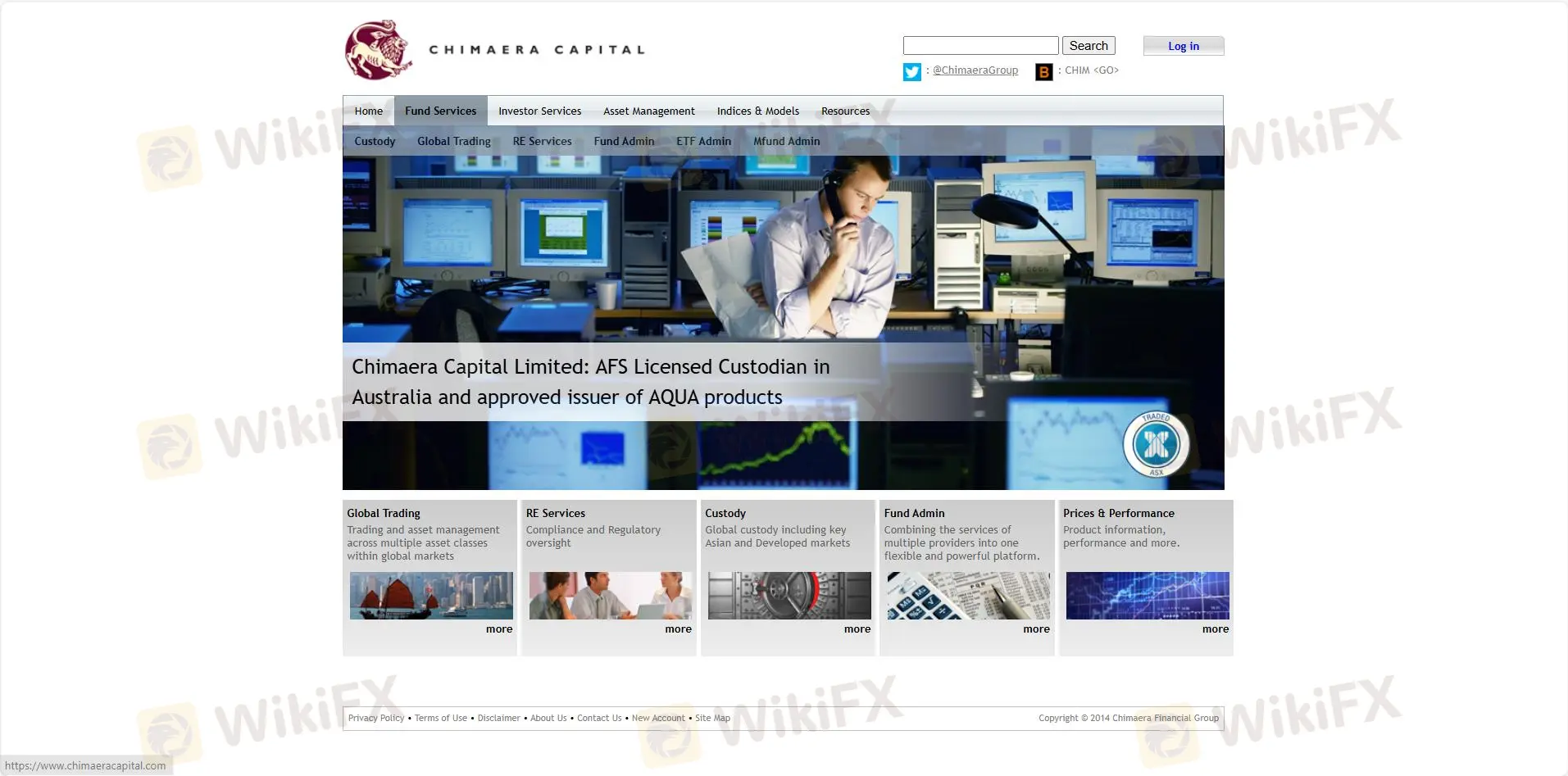 我可以在 Chimaera Financial Group 上交易什么？