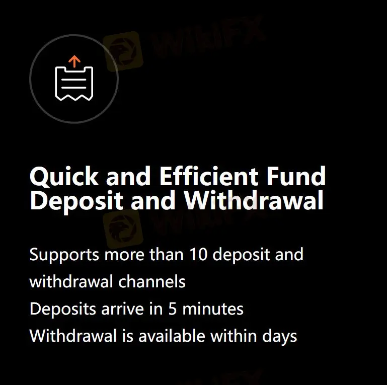 Deposit and Withdrawal