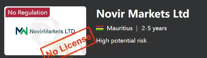 Is Novir Markets Ltd Legit?