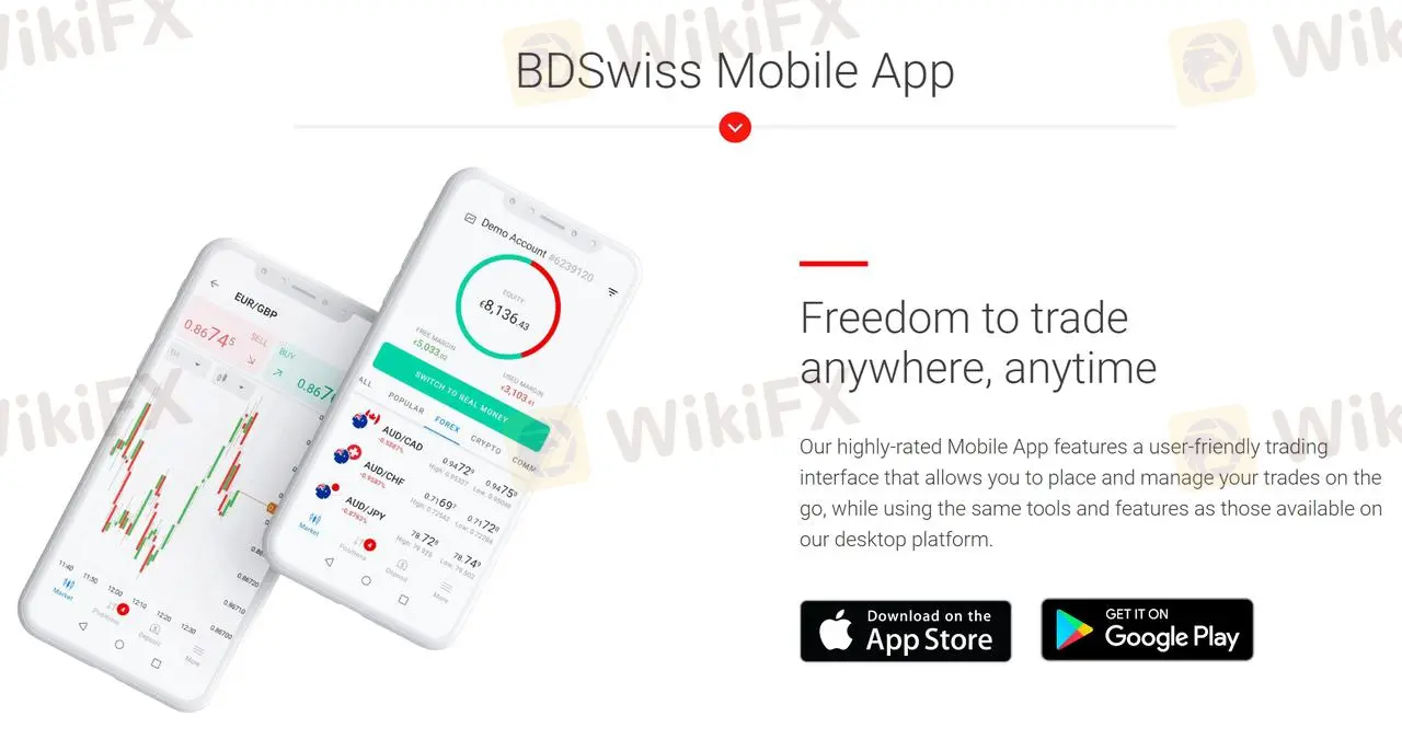 BDSwiss Mobile App