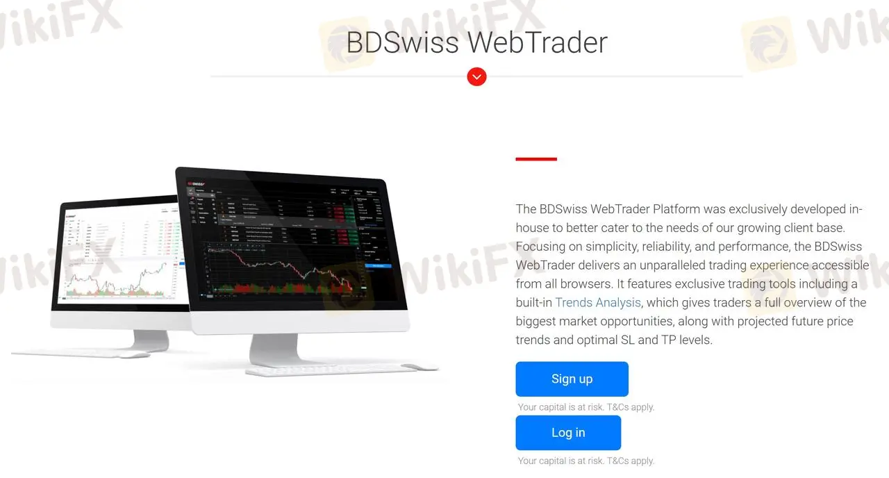 BDSwiss WebTrader