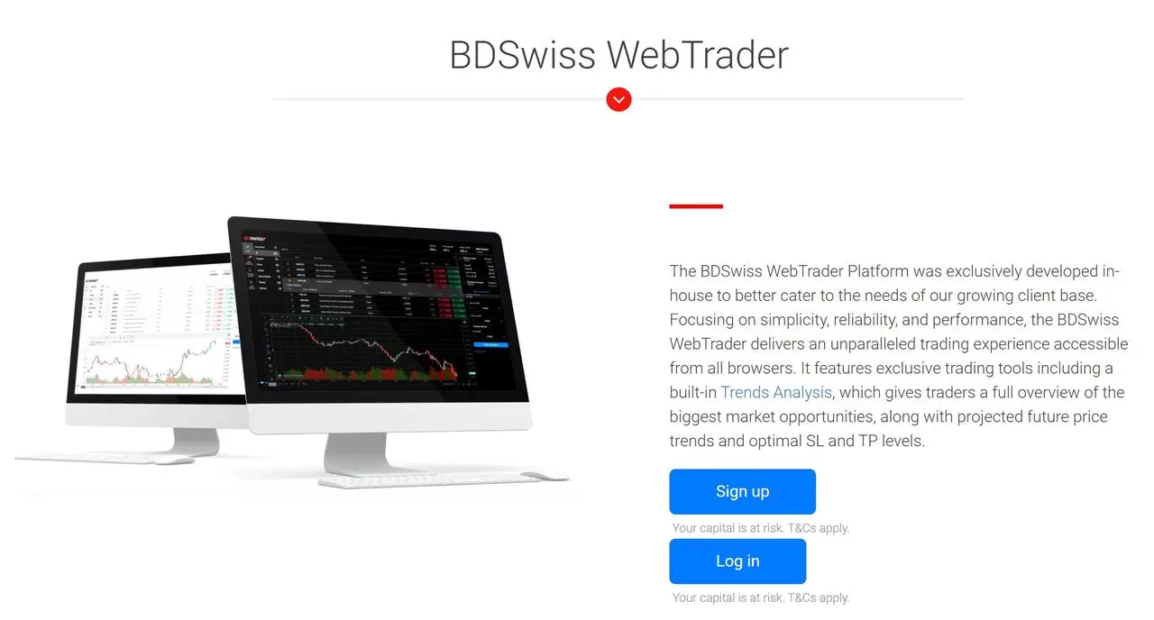 BDSwiss WebTrader BDSwiss WebTrader