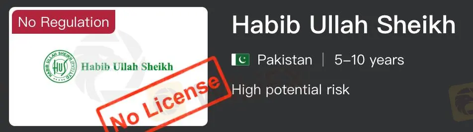 Is Habib Ullah Sheikh Legit ?