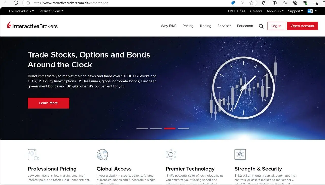 Interactive Brokers's Homepage