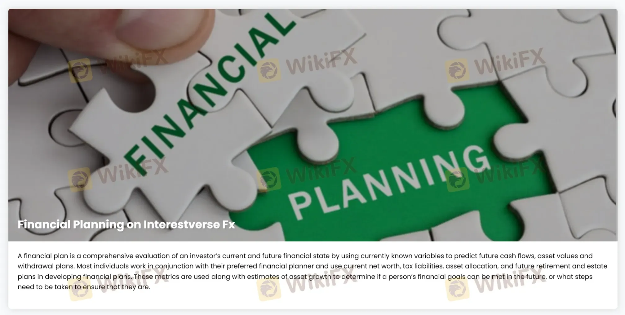 Financial Planning
