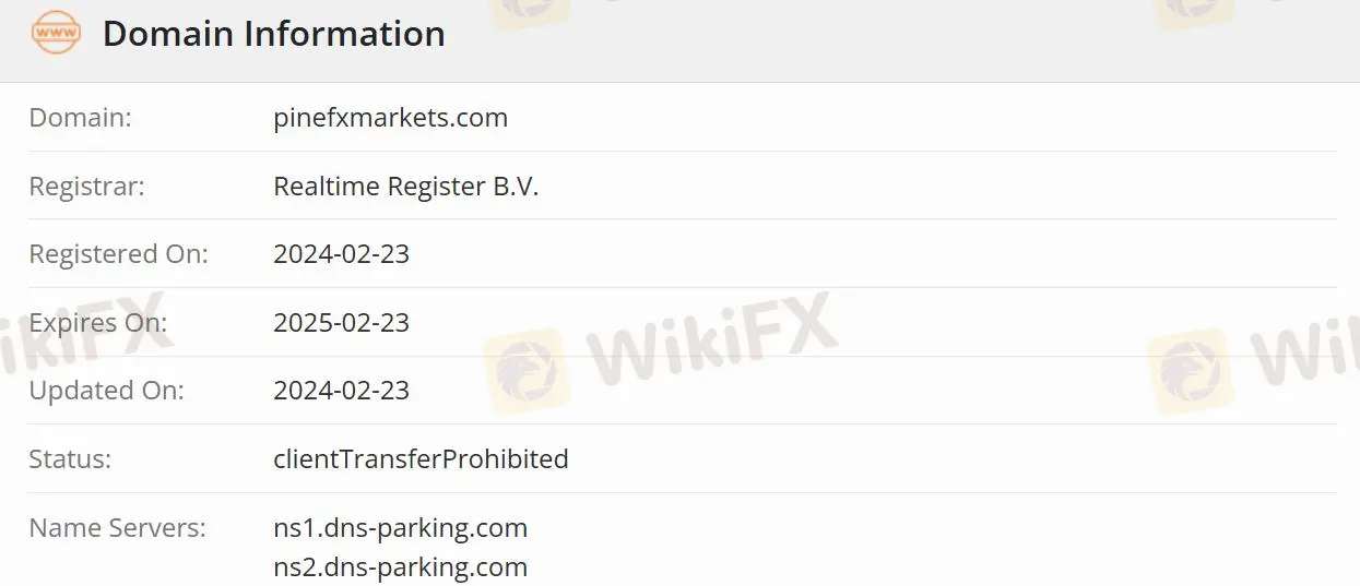 PINE FX MARKETS 是否合法？
