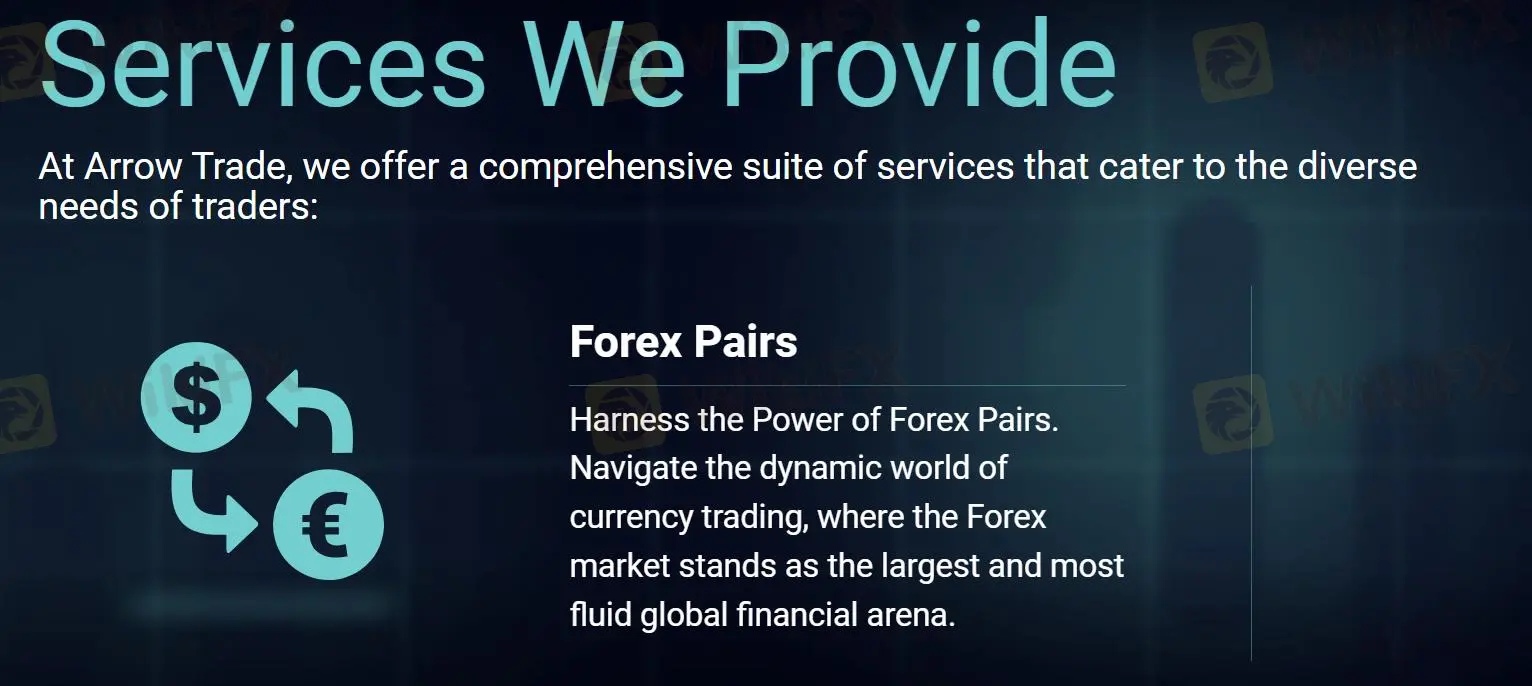 Tôi có thể giao dịch gì trên Arrow trade? Tôi có thể giao dịch gì trên Arrow trade?