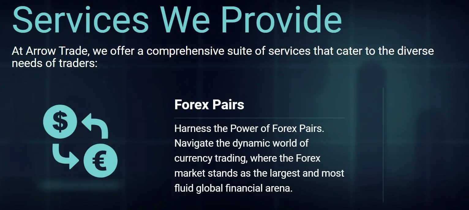 Arrow trade 可以交易什么? Arrow trade 可以交易什么?