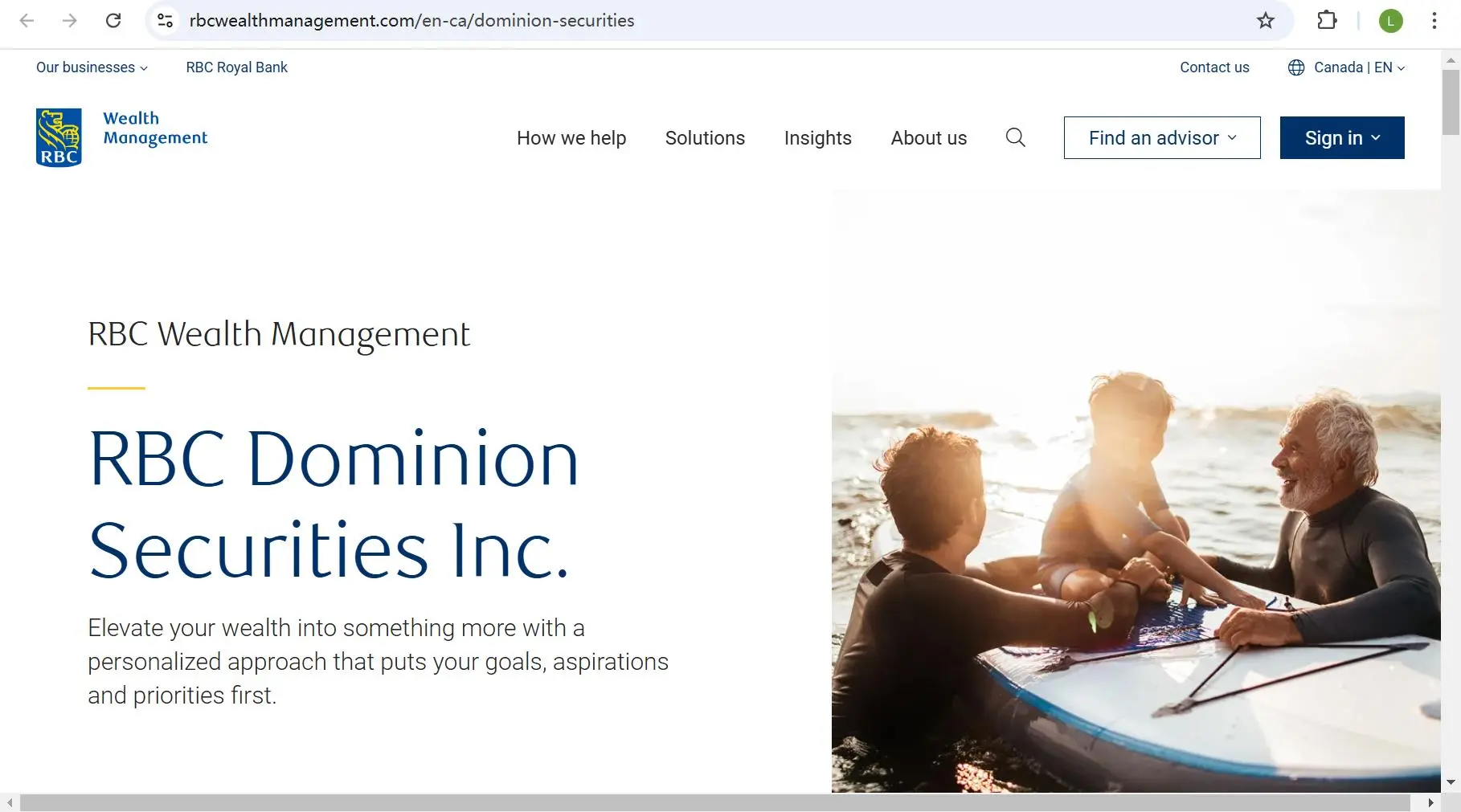 RBC Securities Buod ng Pagsusuri