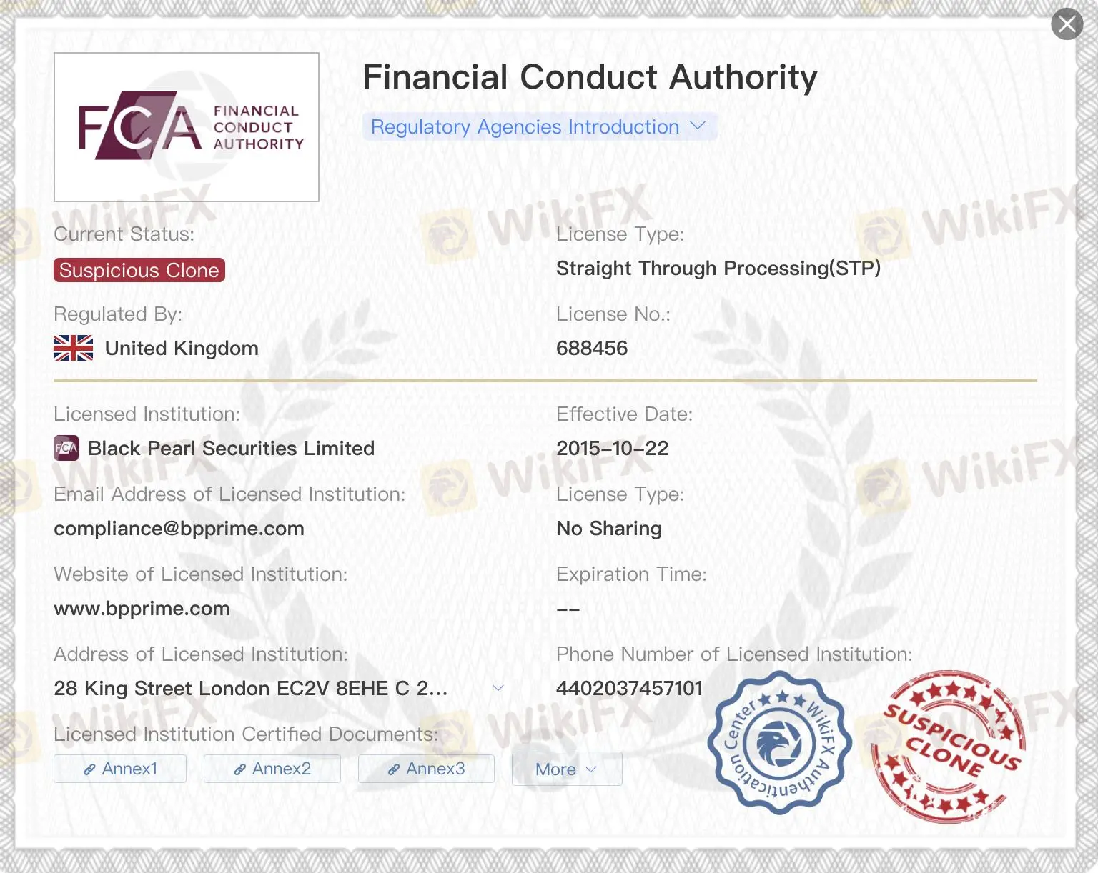 Est-ce que BlackPearlFX est légitime?