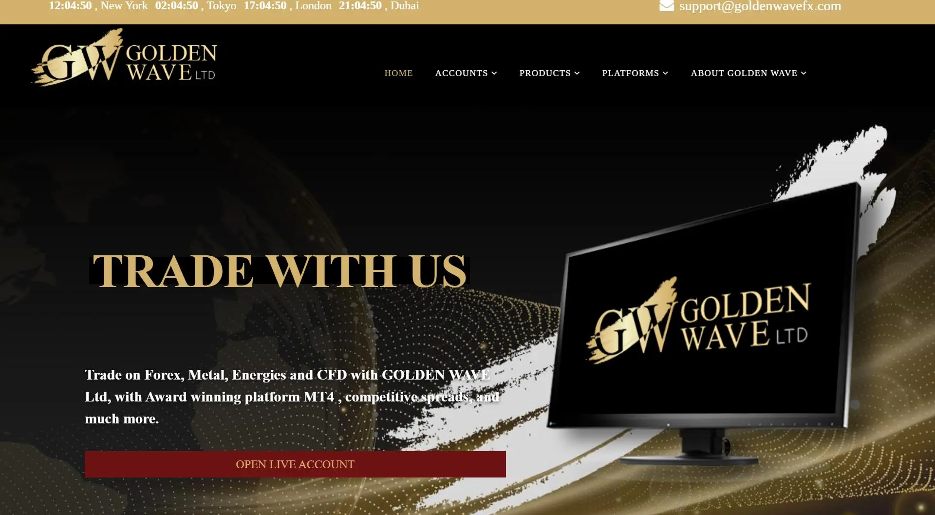 Golden Wave معلومات Golden Wave معلومات