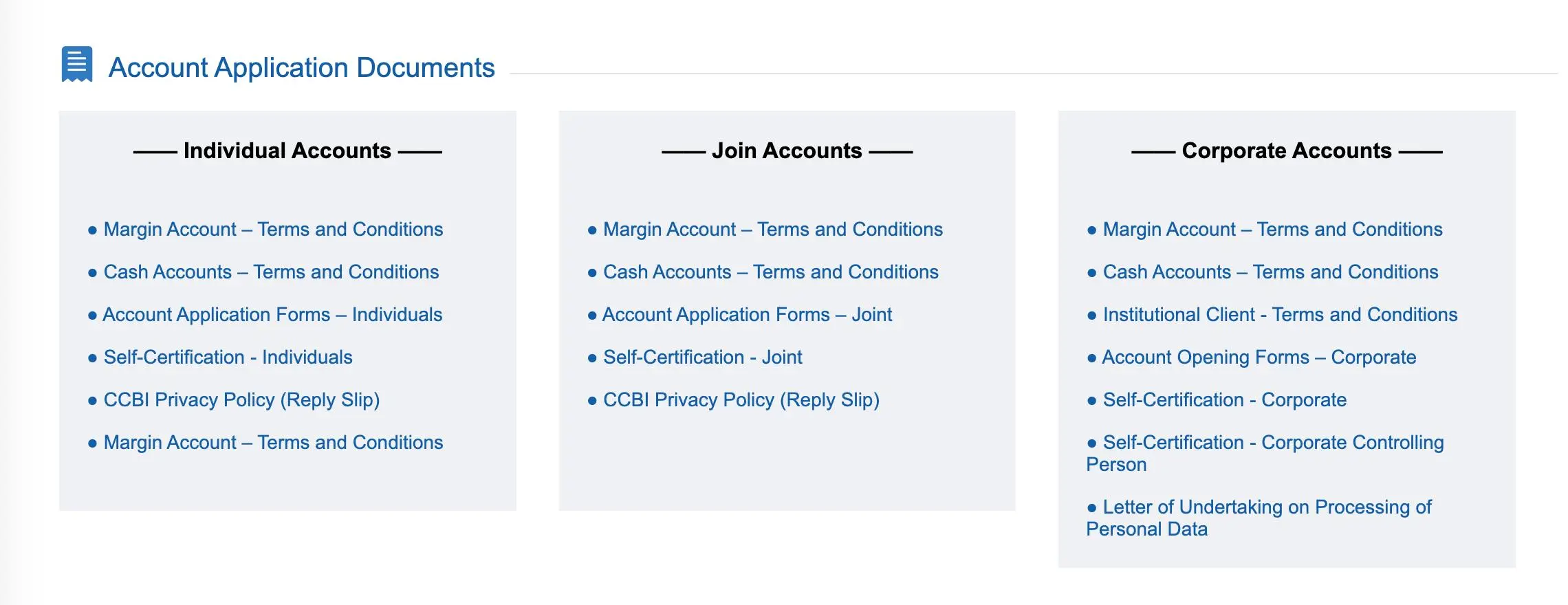 Account Type Account Type