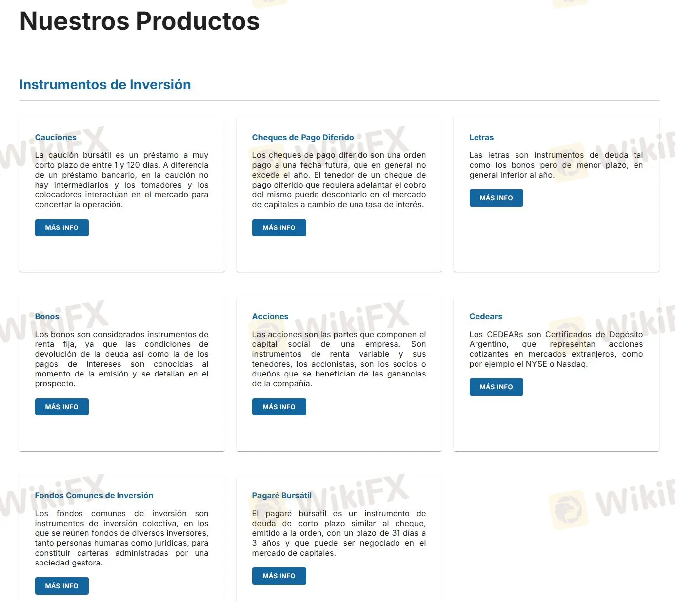 Mga Produkto at Serbisyo