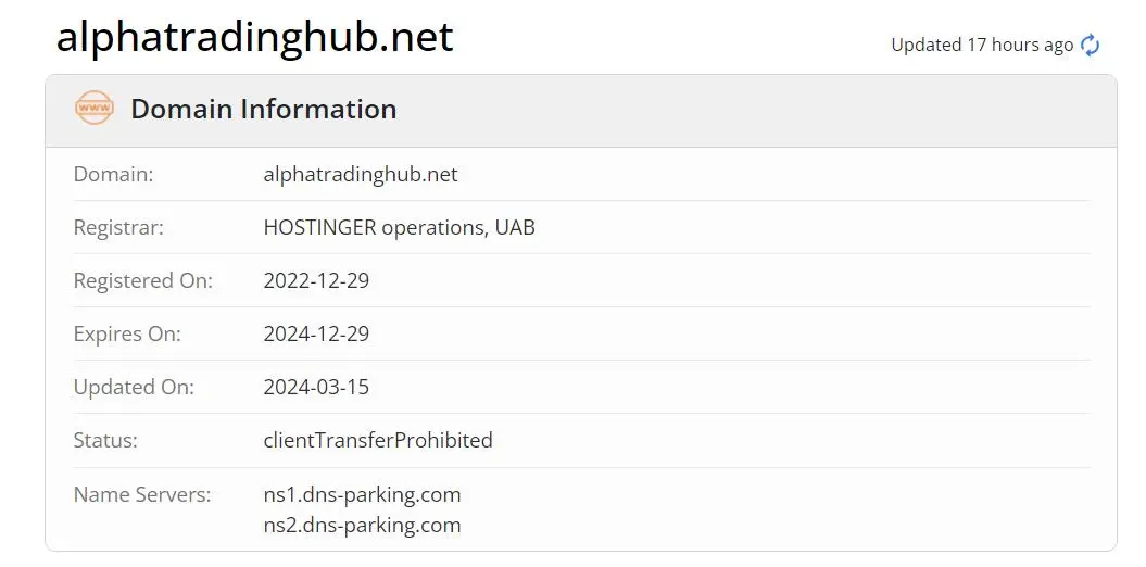 Apakah Alpha Trading Hub Legal? Apakah Alpha Trading Hub Legal?