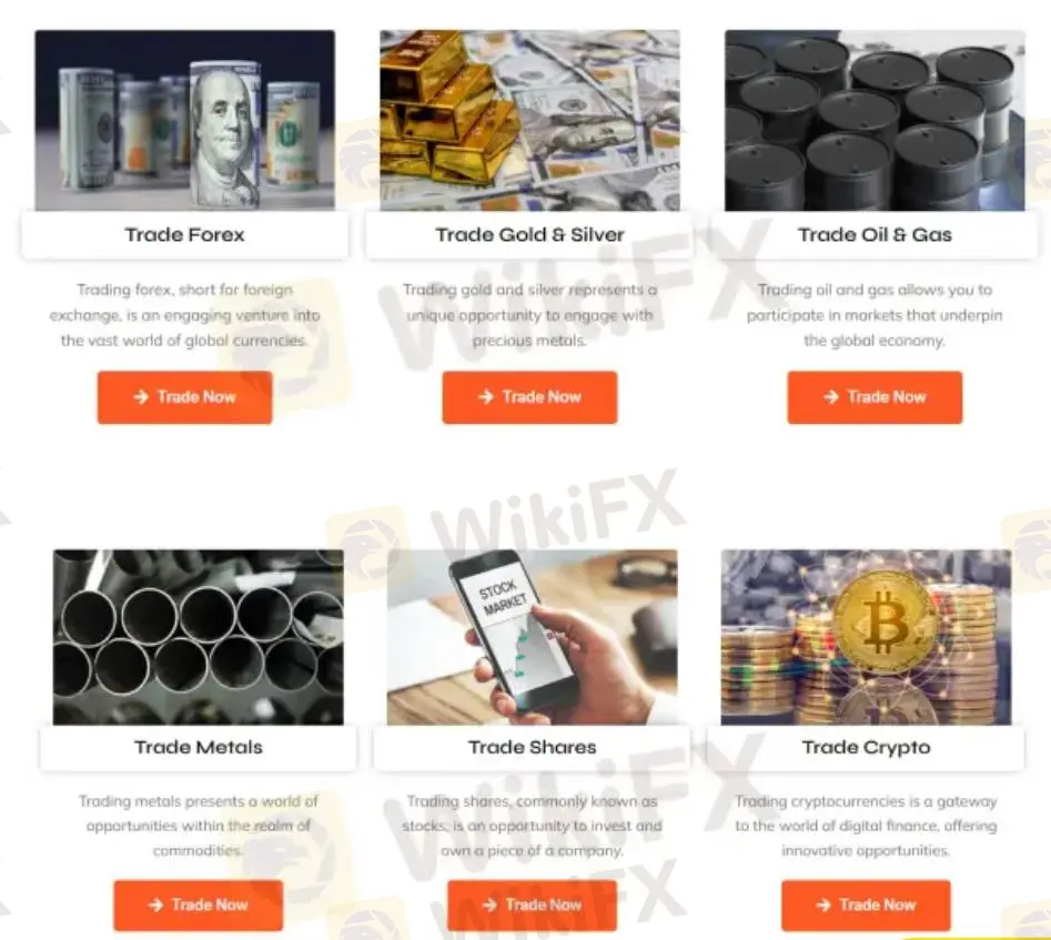 FoxMngt で取引できるものは何ですか？