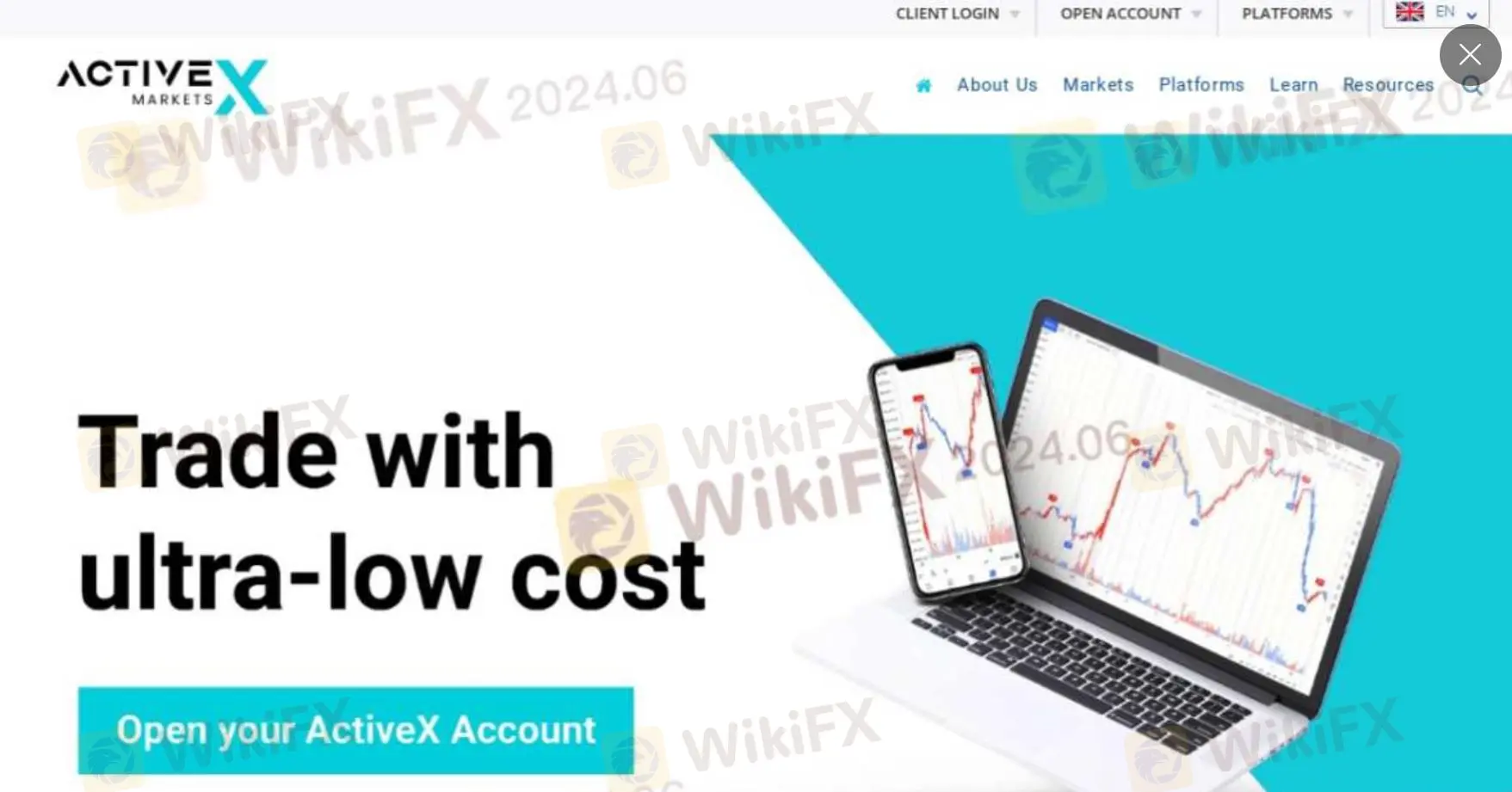 ActiveX Markets ข้อมูล