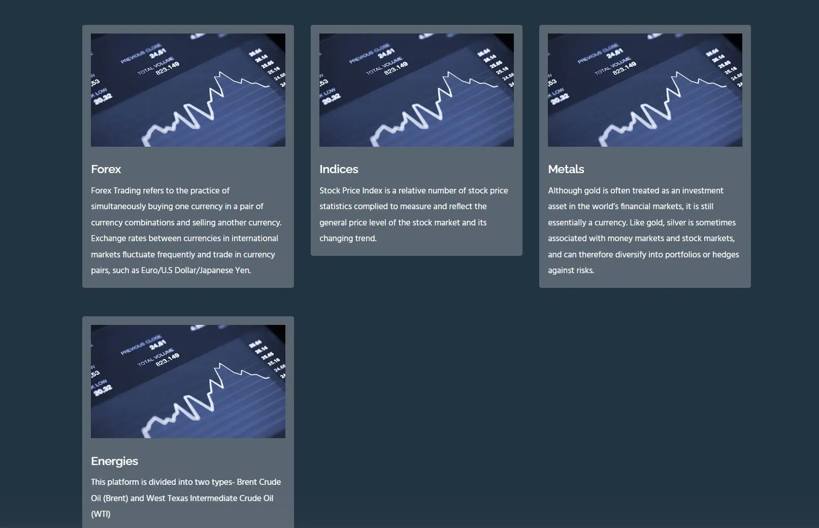 Que puis-je trader sur GVD Markets ? Que puis-je trader sur GVD Markets ?