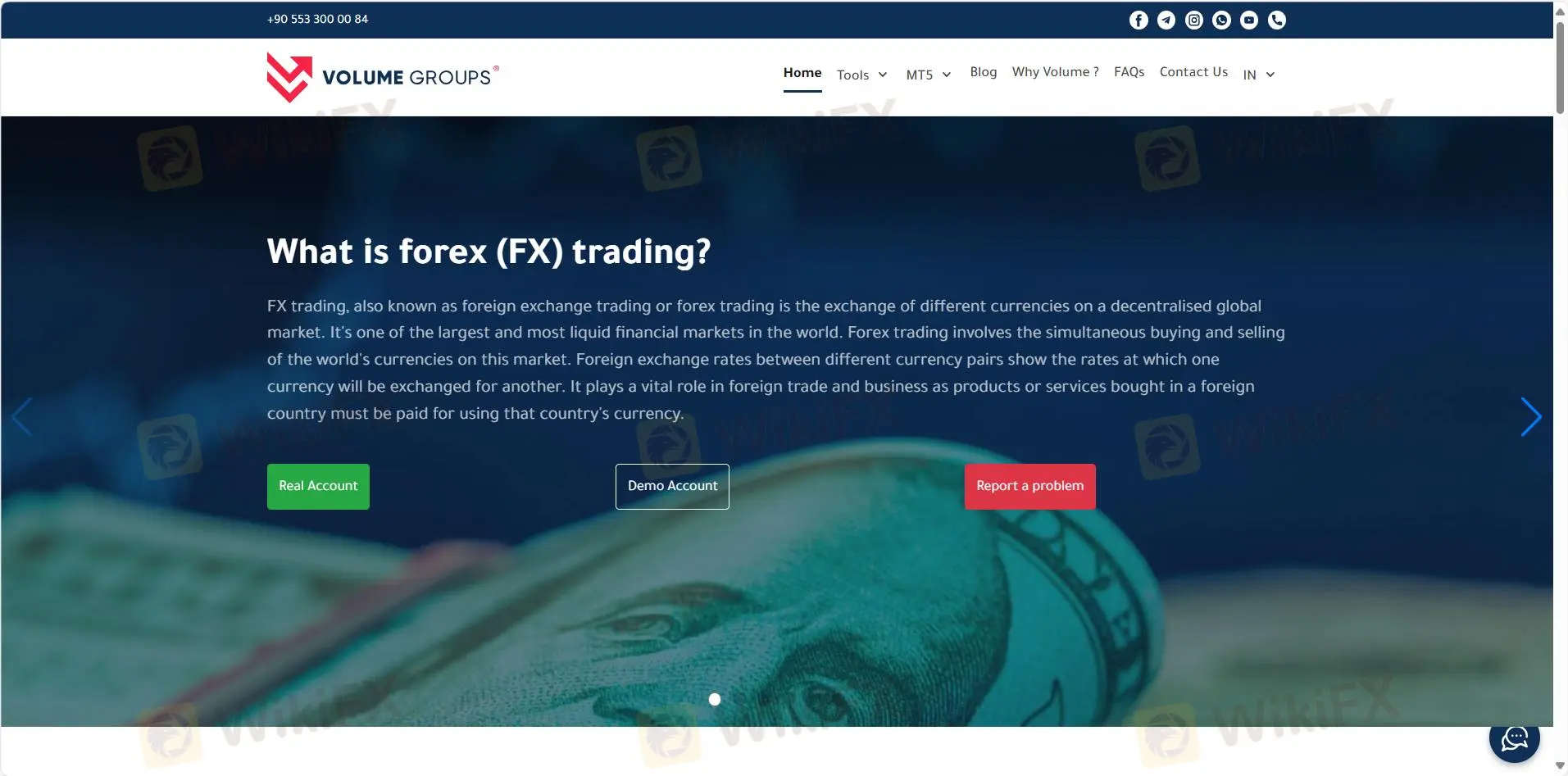 Volume Groups FX Limited Information