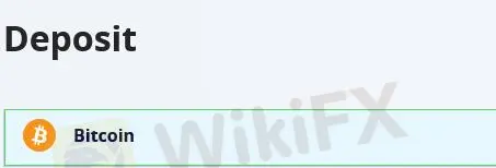 Bitcoin deposit Bitcoin deposit
