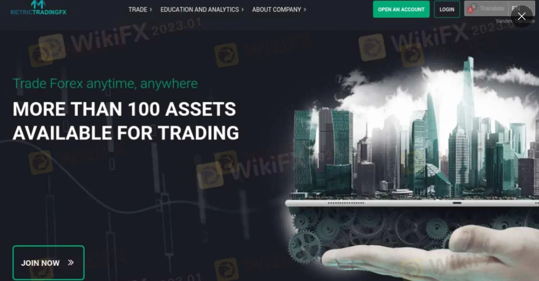 Metrictradingfx जानकारी