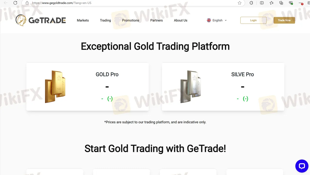 Gold Elephant Limited的主頁