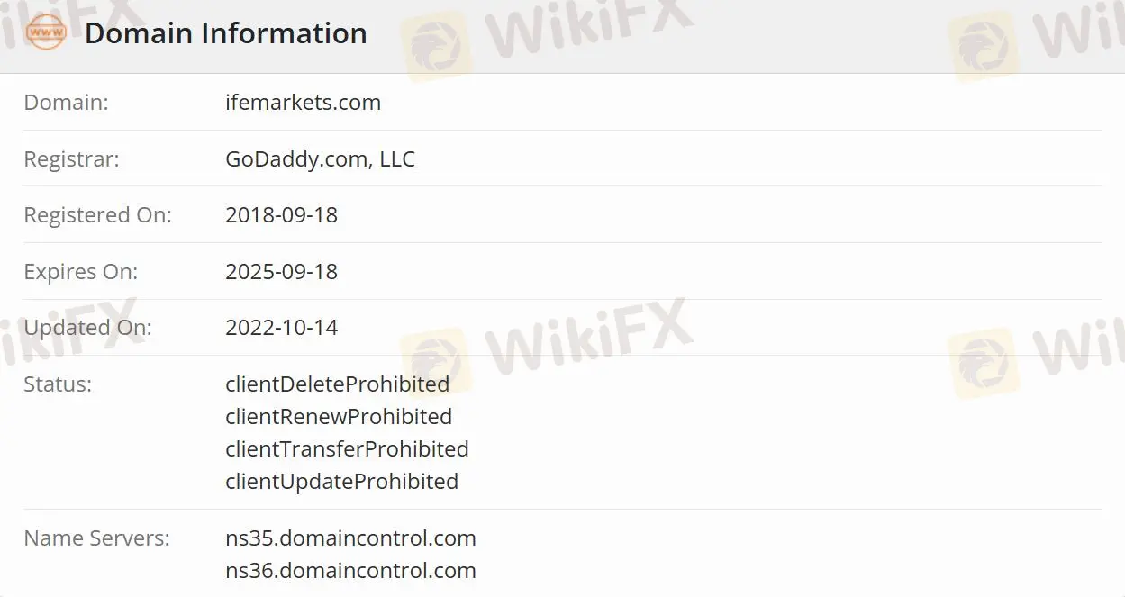 ¿Es IFE MARKETS legítimo?