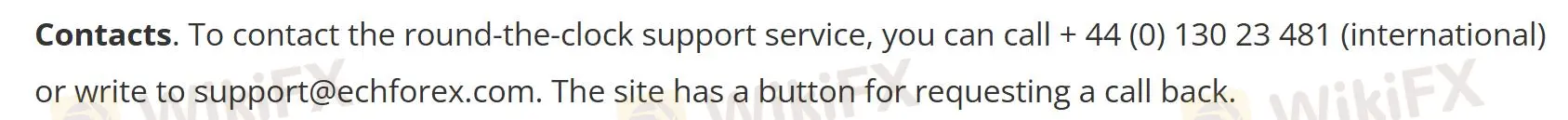 Customer Support Options