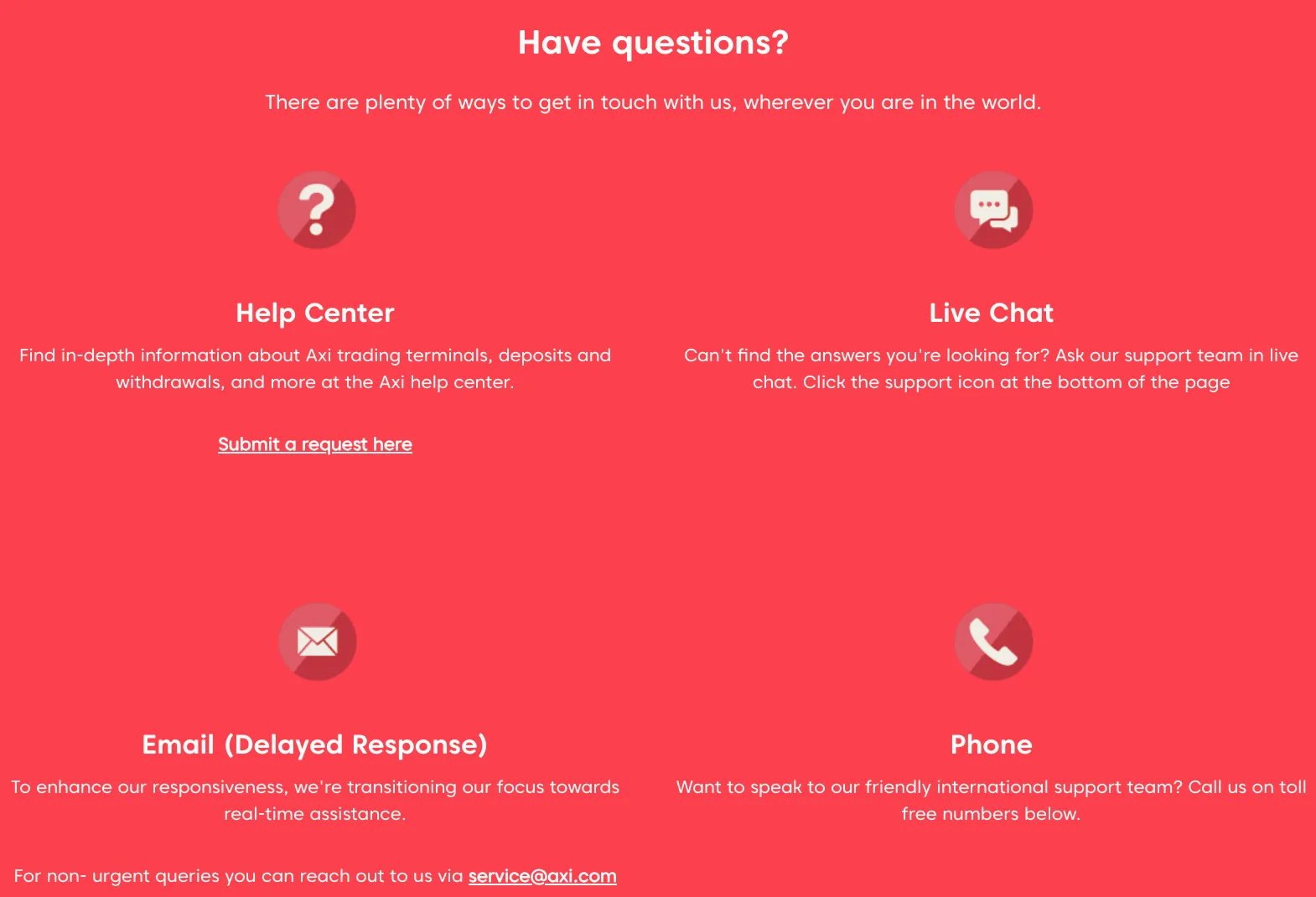 Support client
