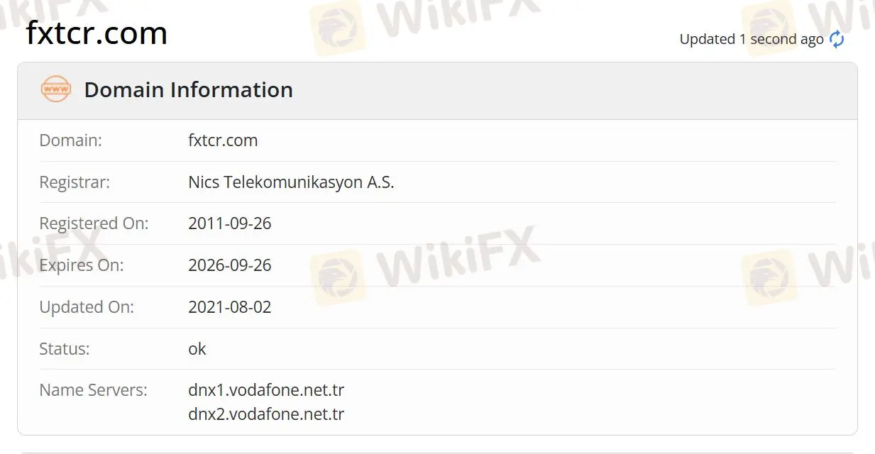 FXTCR 是否合法？