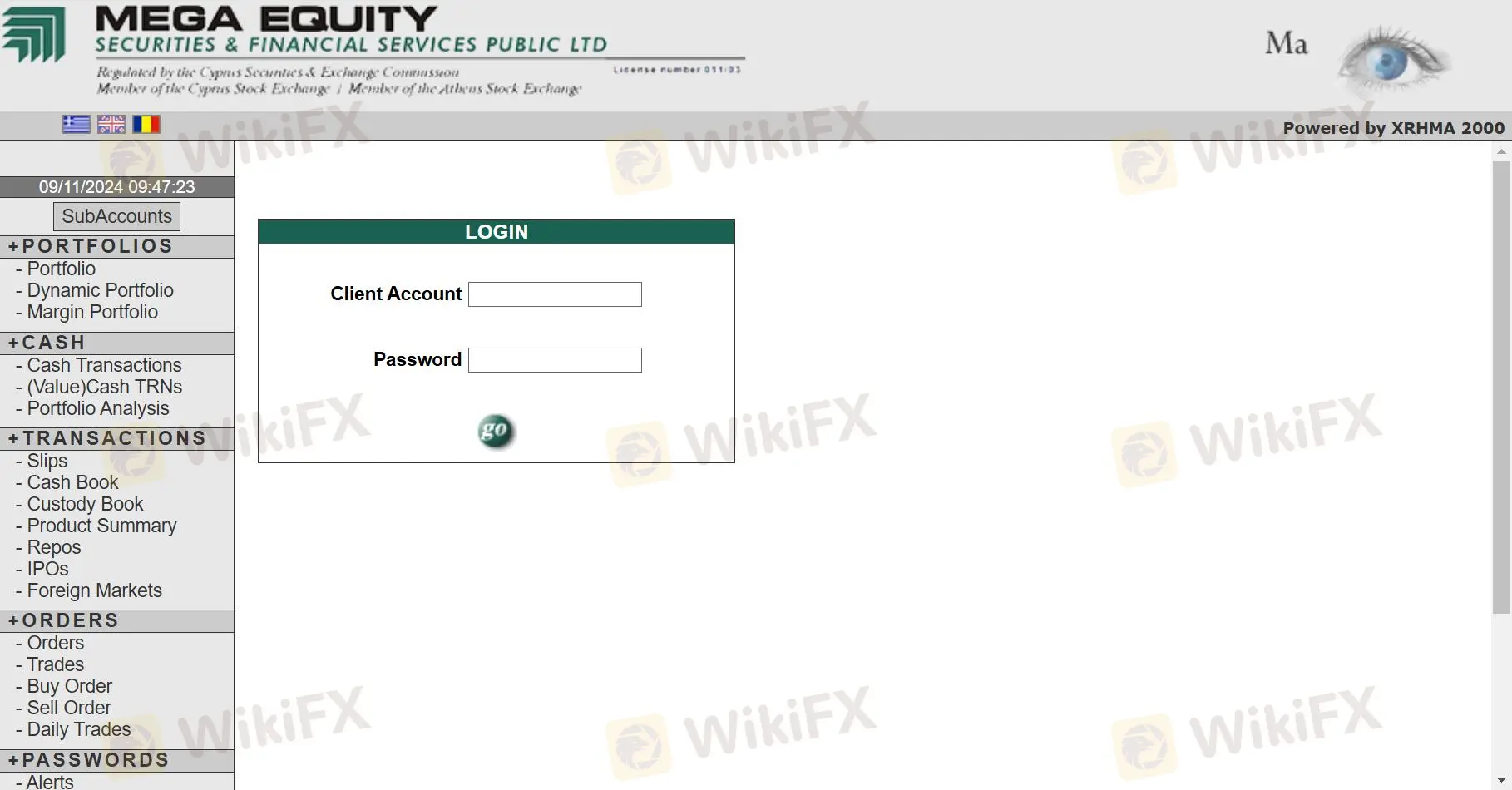 如何在MEGA EQUITY上开户？