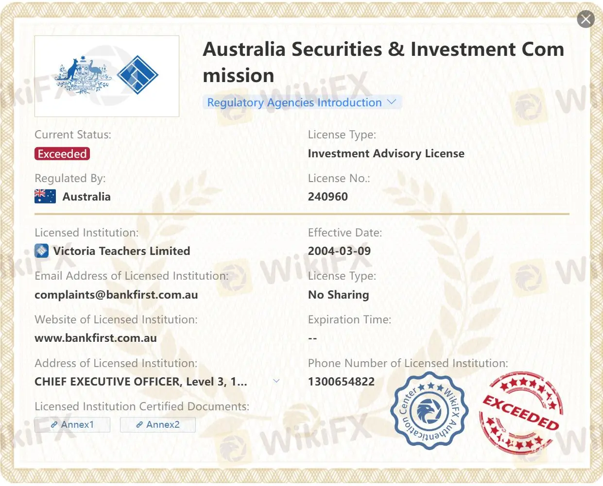 Apakah Bank First Legal?